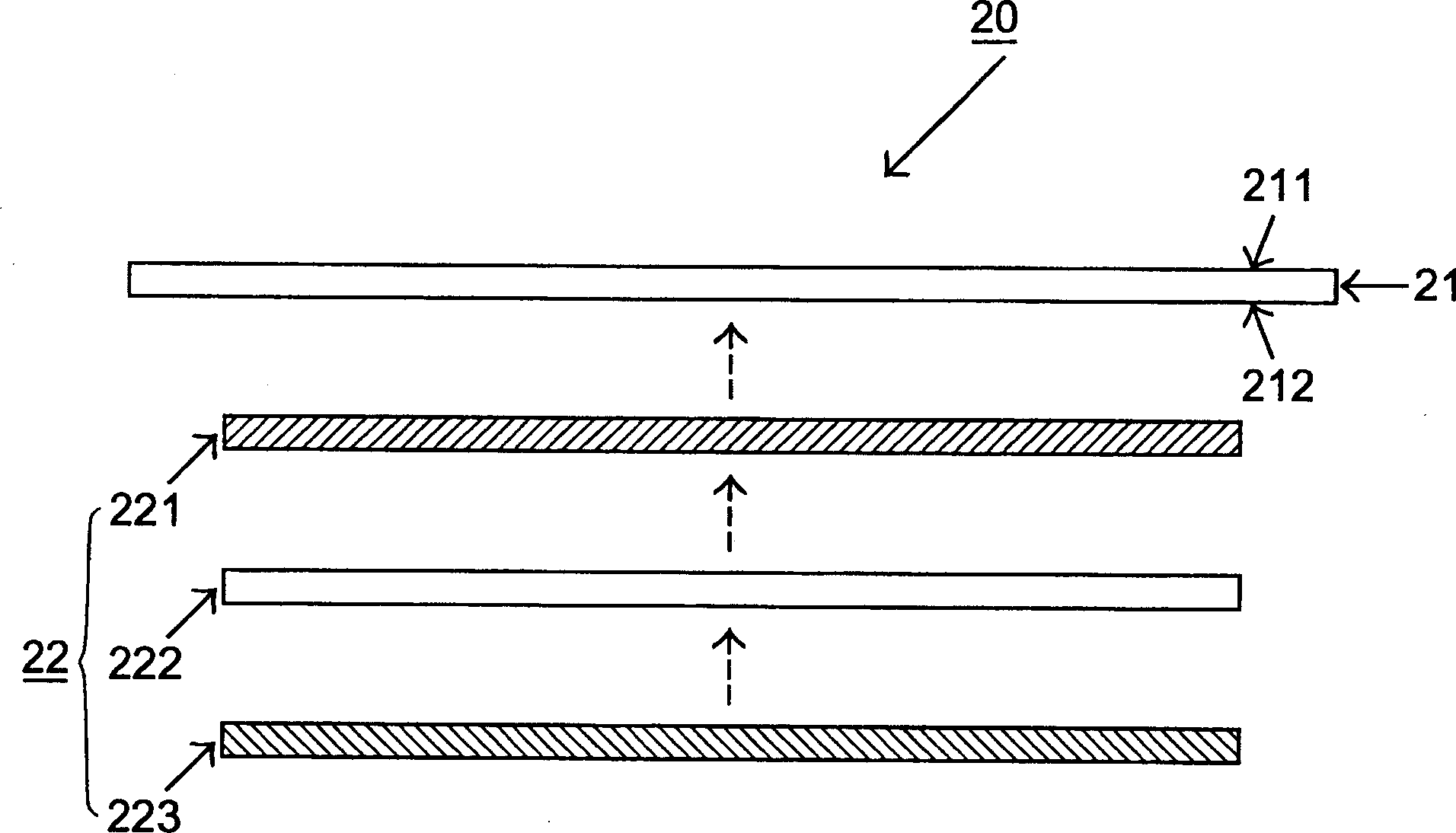 Transfor platform capable of forming picture and text symbols and its producing method