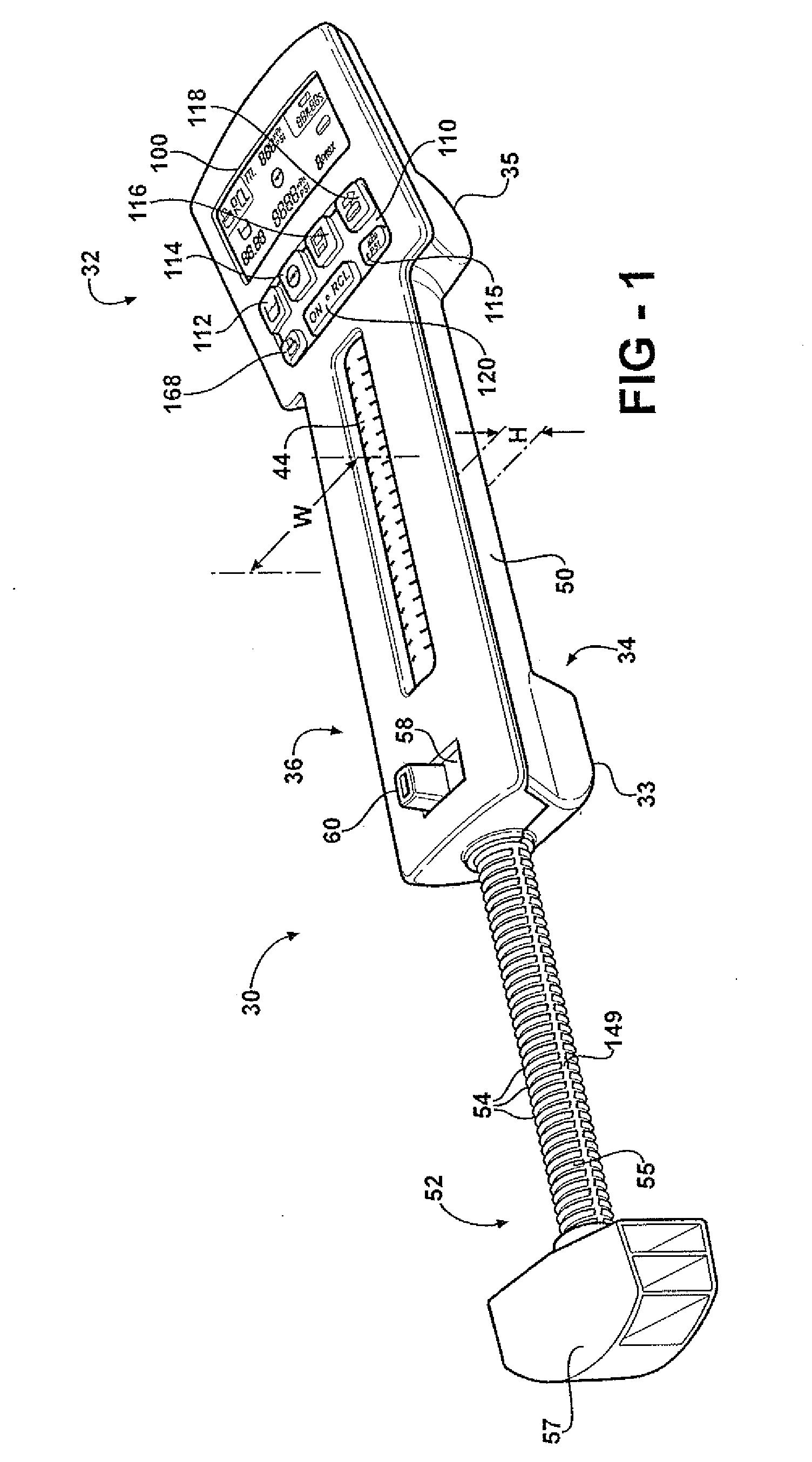 System for use during discography to wirelessly transmit data from hand-held fluid delivery device inside sterile field to device outside sterile field