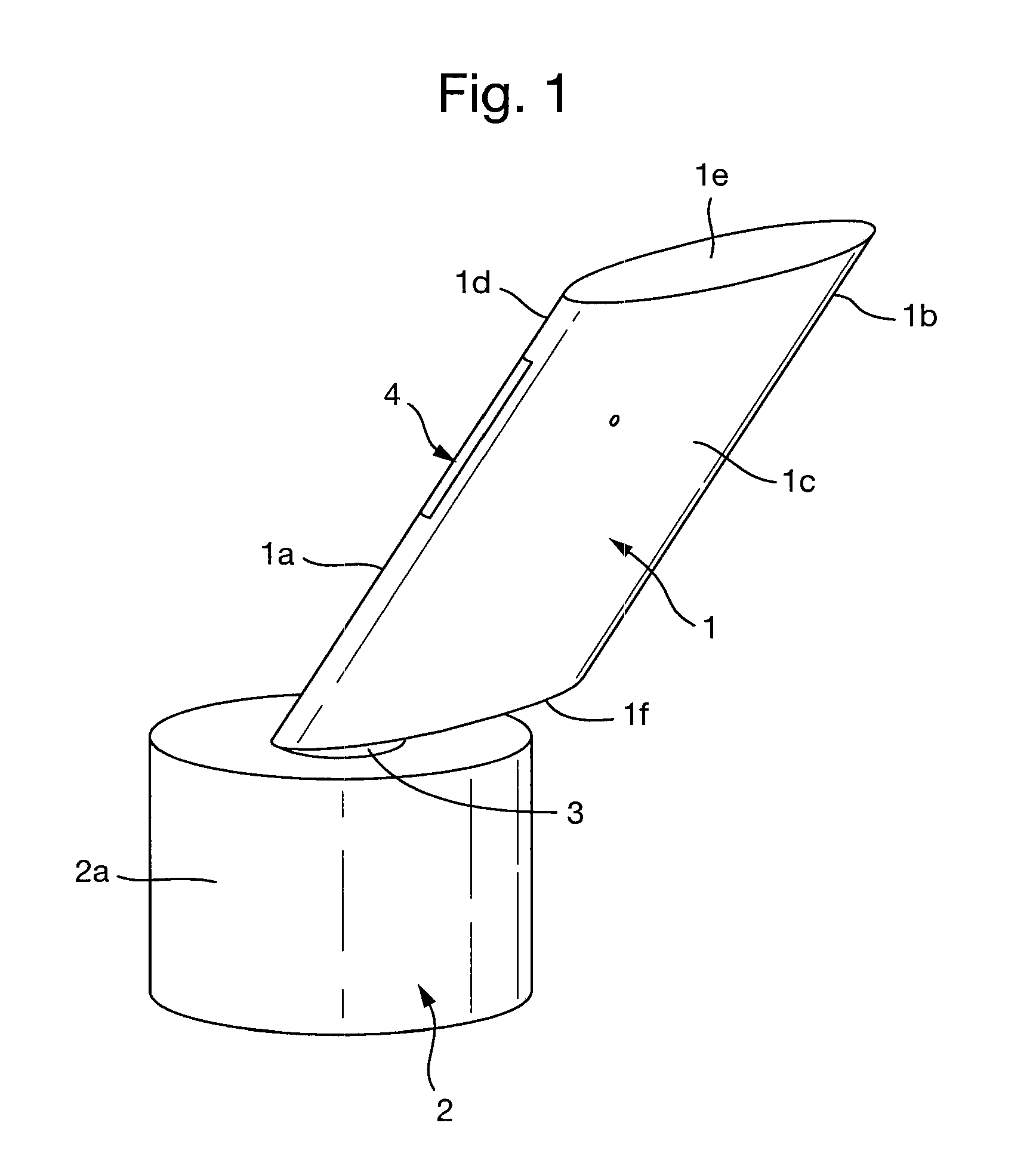 Moving-vane angle of attack probe