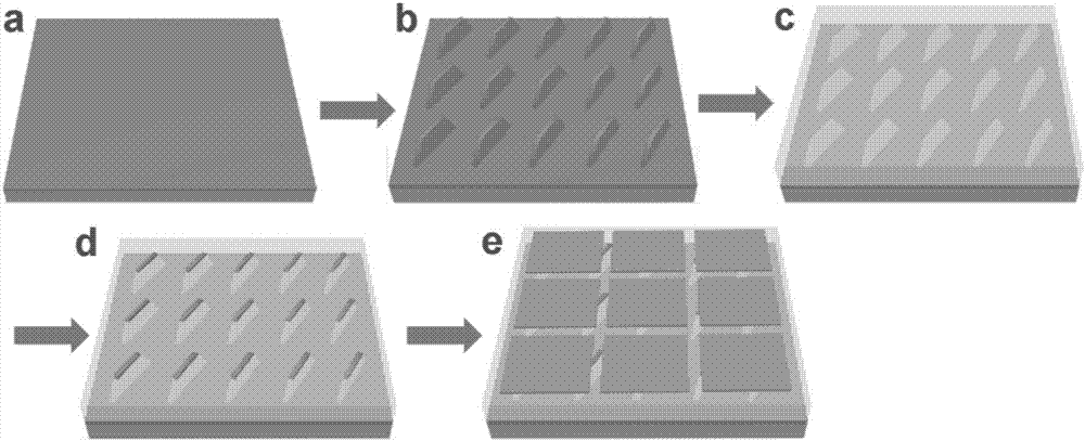 Vertical photoelectric detector based on independent tin disulfide nanosheets and manufacturing method