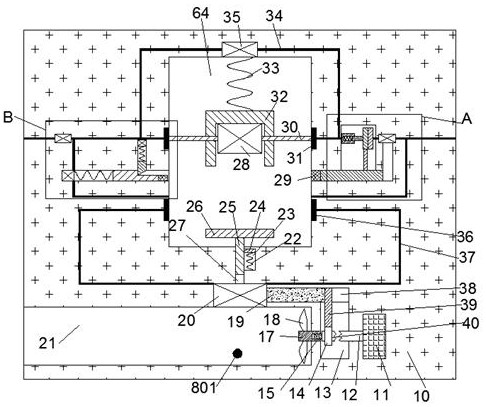 A circuit detection protection and stable power supply system