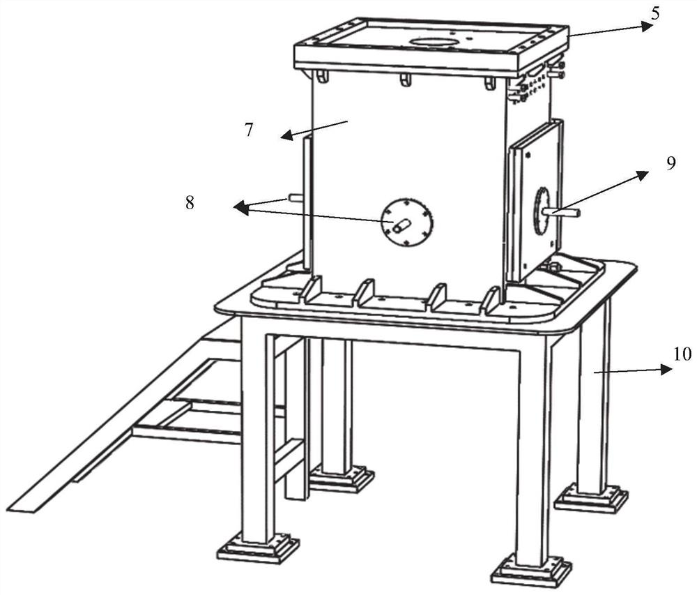 Experimental system and method for simulating seepage change in tunnel excavation under complex geological conditions