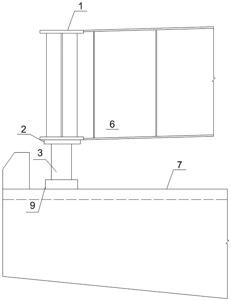 Method for improving cracking resistance of hogging moment area of steel-concrete composite beam bridge