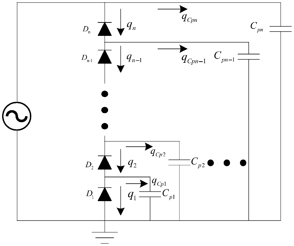 Series diode circuit