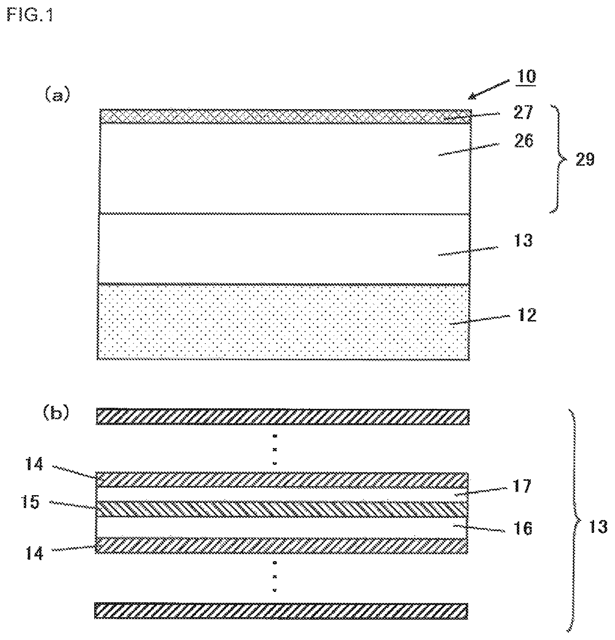 Semiconductor base having a composition graded buffer layer stack