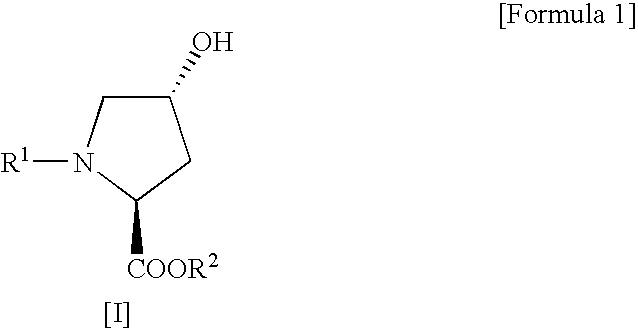 Process for production of cis-4-fluoro-l-proline derivatives