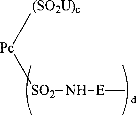 Chemically-reactive dyes with thioalkyl-s-triazine reactive group