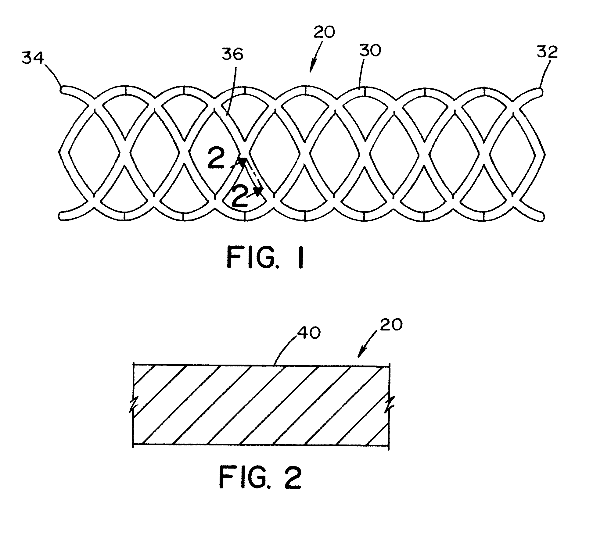 Metal alloy for a stent