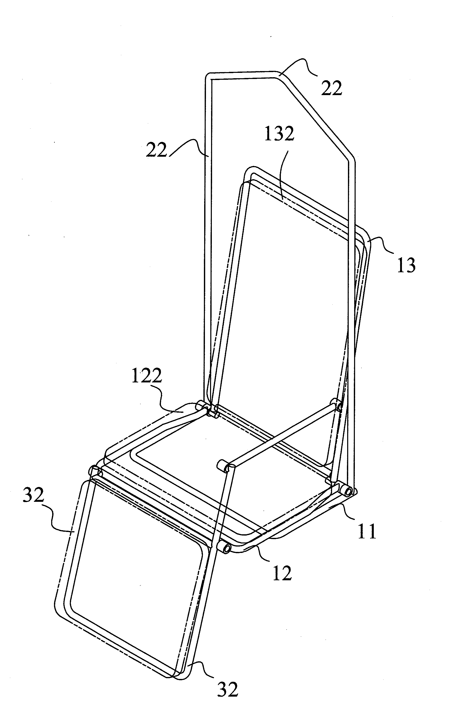 Adjustable hanging chair
