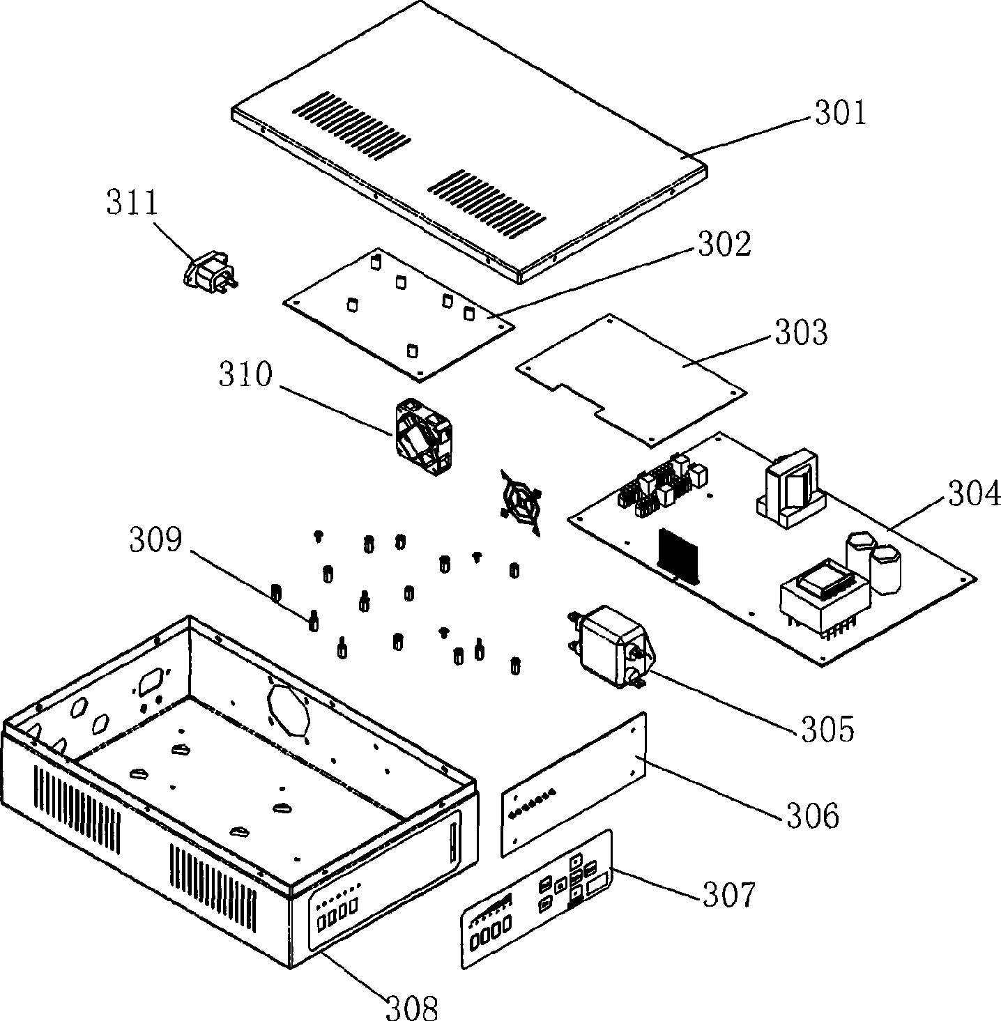 Electronic label detecting method for EAS
