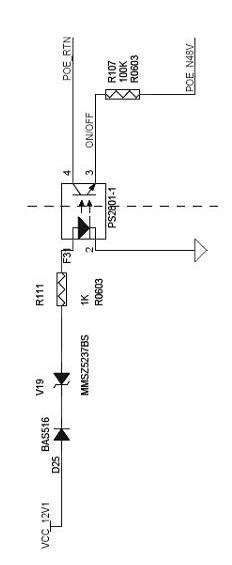 Power source conversion circuit and network camera with same