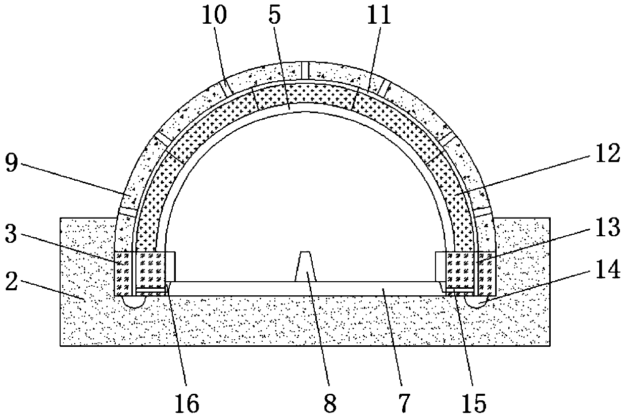 A long-span expressway tunnel with weak surrounding rock