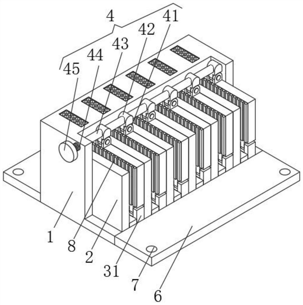 A connection structure of high-efficiency heat-dissipating busway