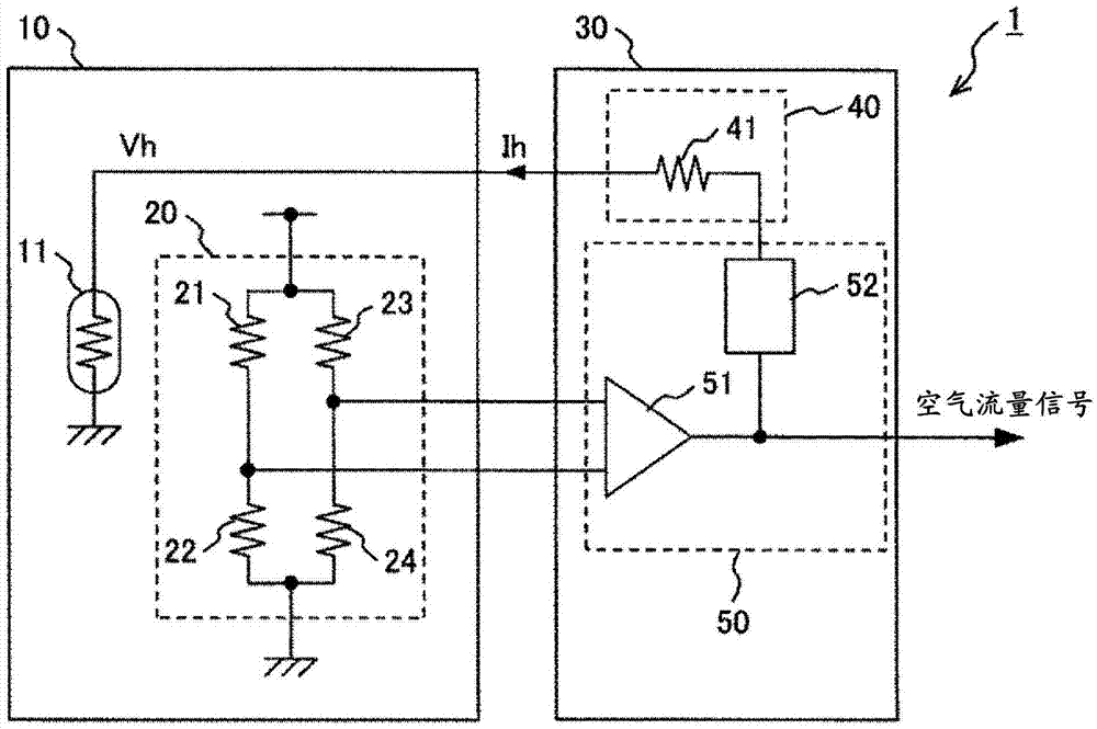 Thermal mass flow meter