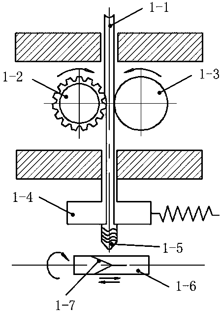Method for preparing three-dimensional penetrating vessel-like structure network scaffold by drum collection