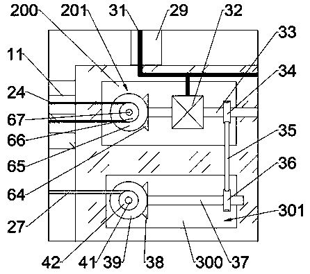 Building scaffold collapse early warning device