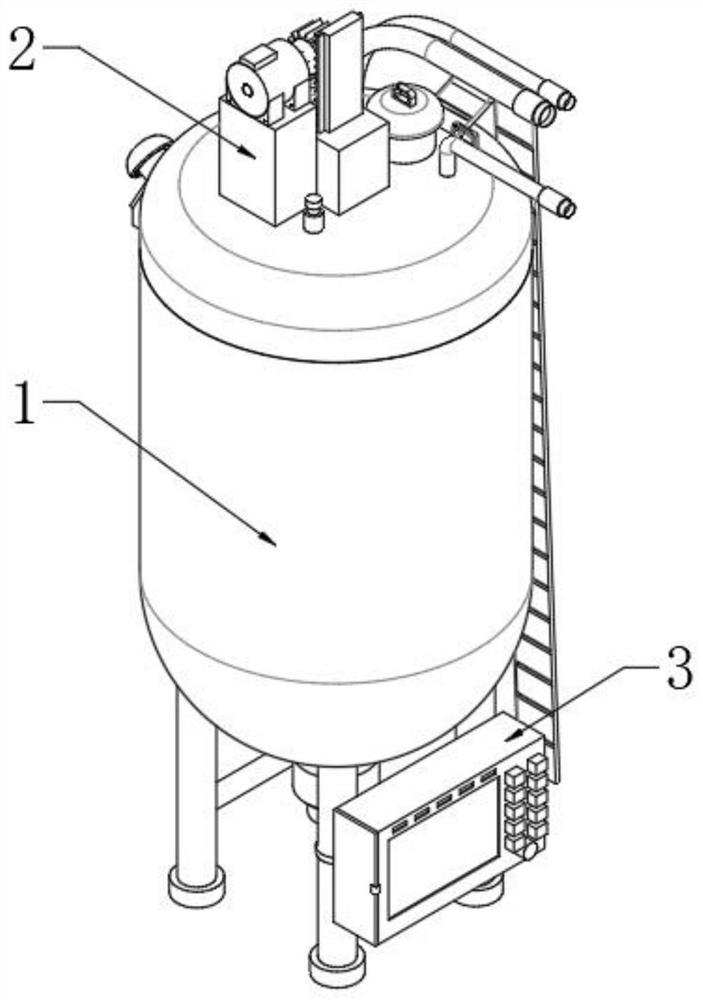 Reaction kettle for chemical production based on Internet of Things