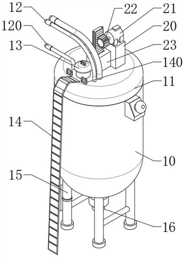 Reaction kettle for chemical production based on Internet of Things