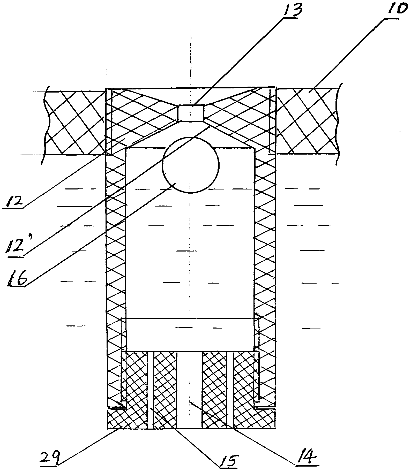 Balance device for controlling culture net cage to float or sink