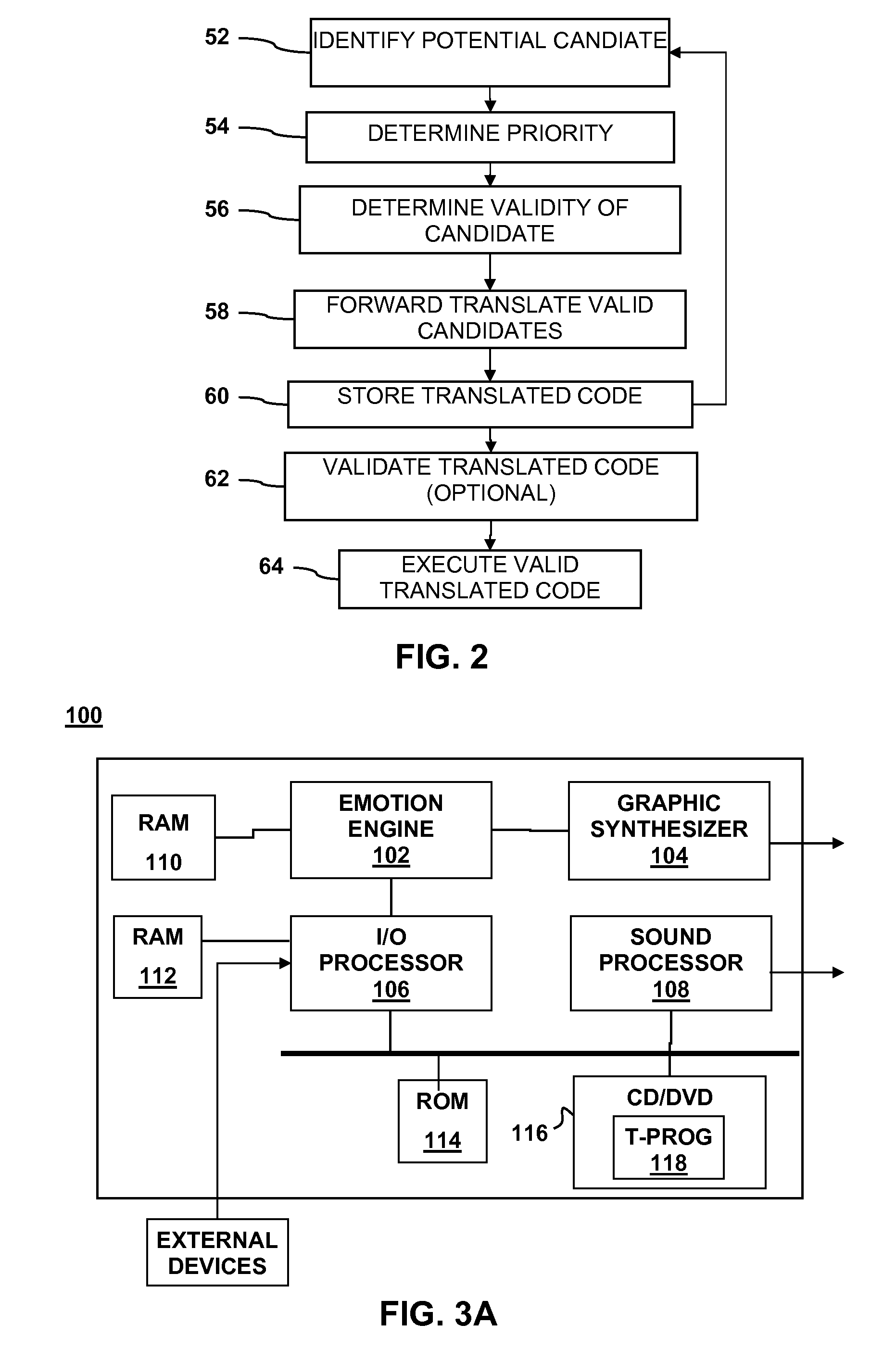 Processor emulation using speculative forward translation