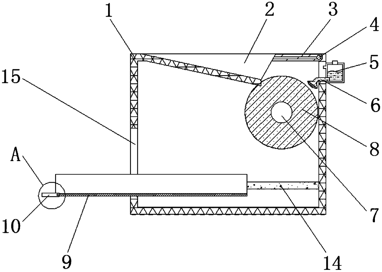 Paper winding device capable of avoiding paper core shifting and used for printer