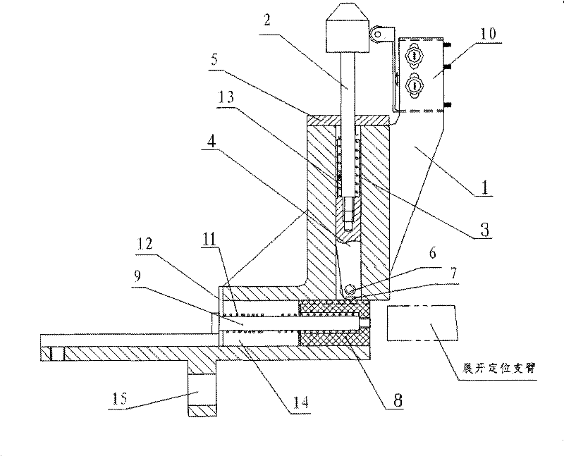 Expansion positioning mechanism for satellite antenna