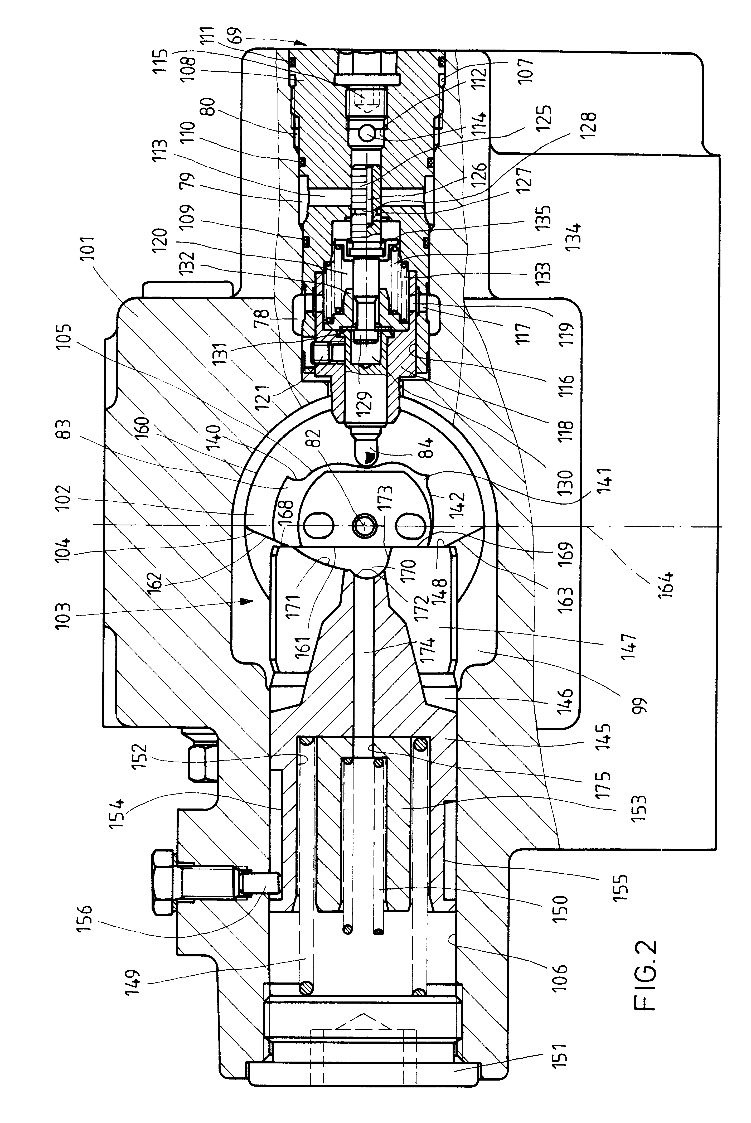 Hydraulic control arrangement for operating a winch with easing, hoisting and mooring modes