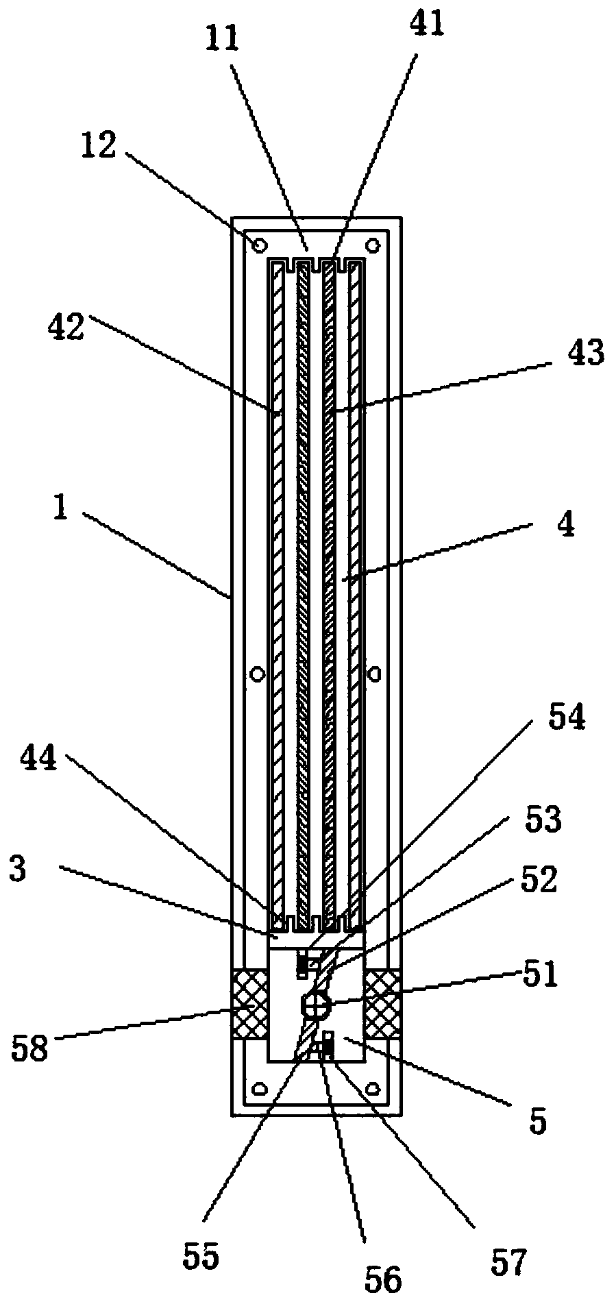 Modularized wooden door with good sound insulation effect and using method thereof