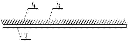 A kind of two-color jacquard velvet and its weaving method