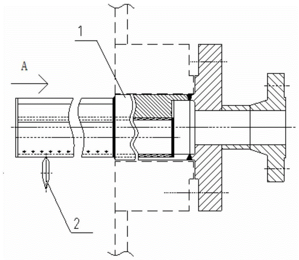 A barrier liquid distributor