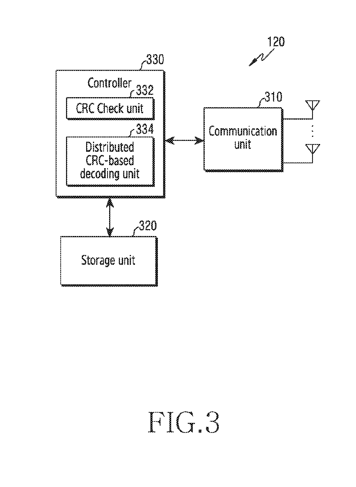 Apparatus and method for decoding using cyclic redundancy check in wireless communication system