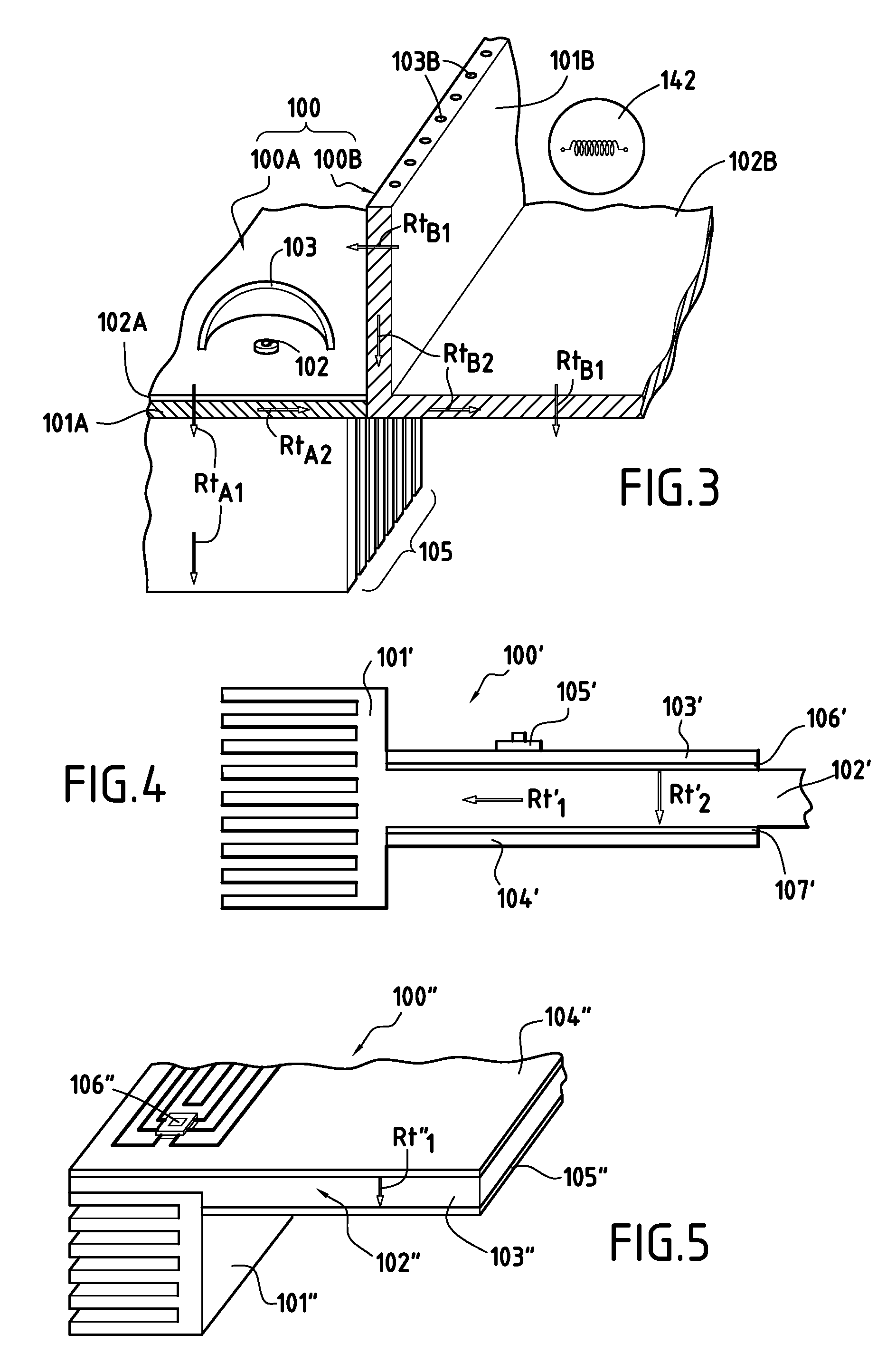 Lighting and/or signaling device for a motor vehicle incorporating a material having thermal anisotropy