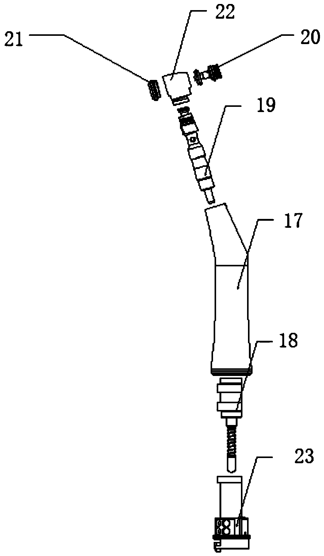 Dental handpiece with airflow cooling system