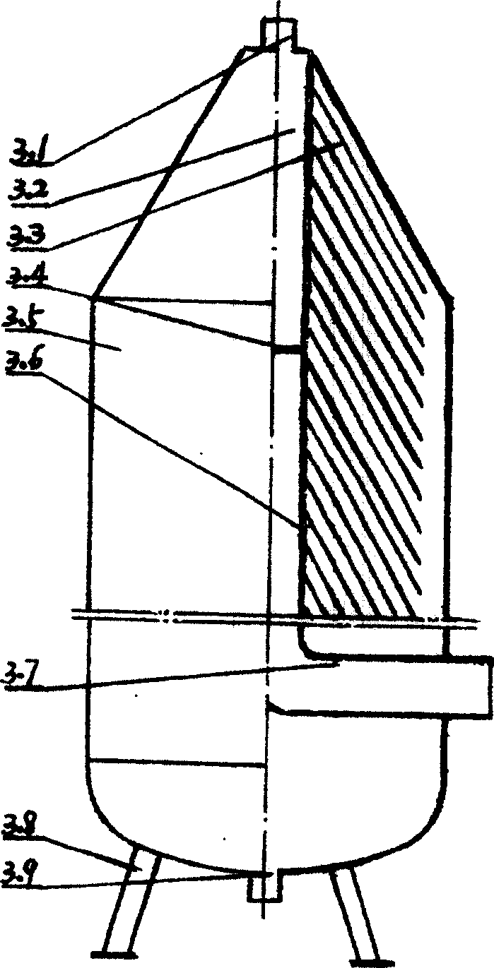 Drinking water emergency purifying process and its apparatus