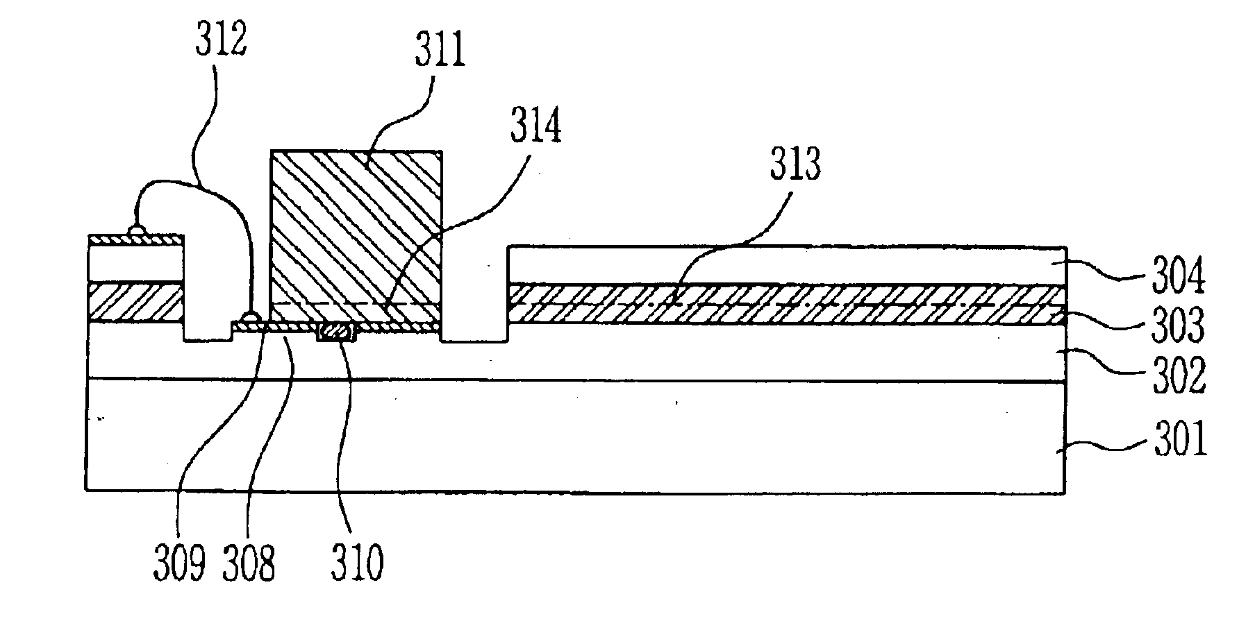 Optical waveguide platform and method of manufacturing the same