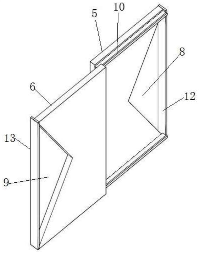 Remote control flexible air door