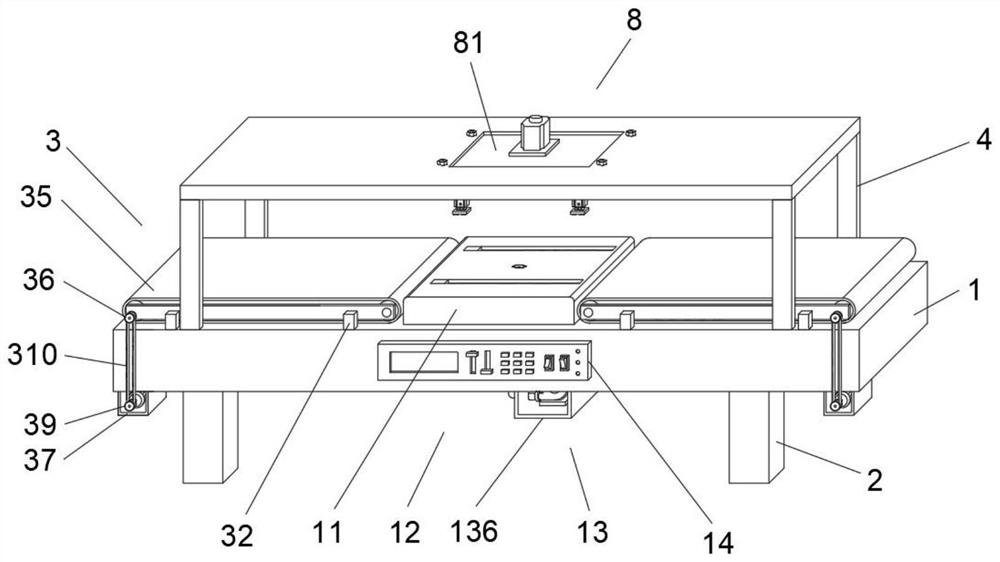 Luggage strength detection device for luggage processing and use method thereof