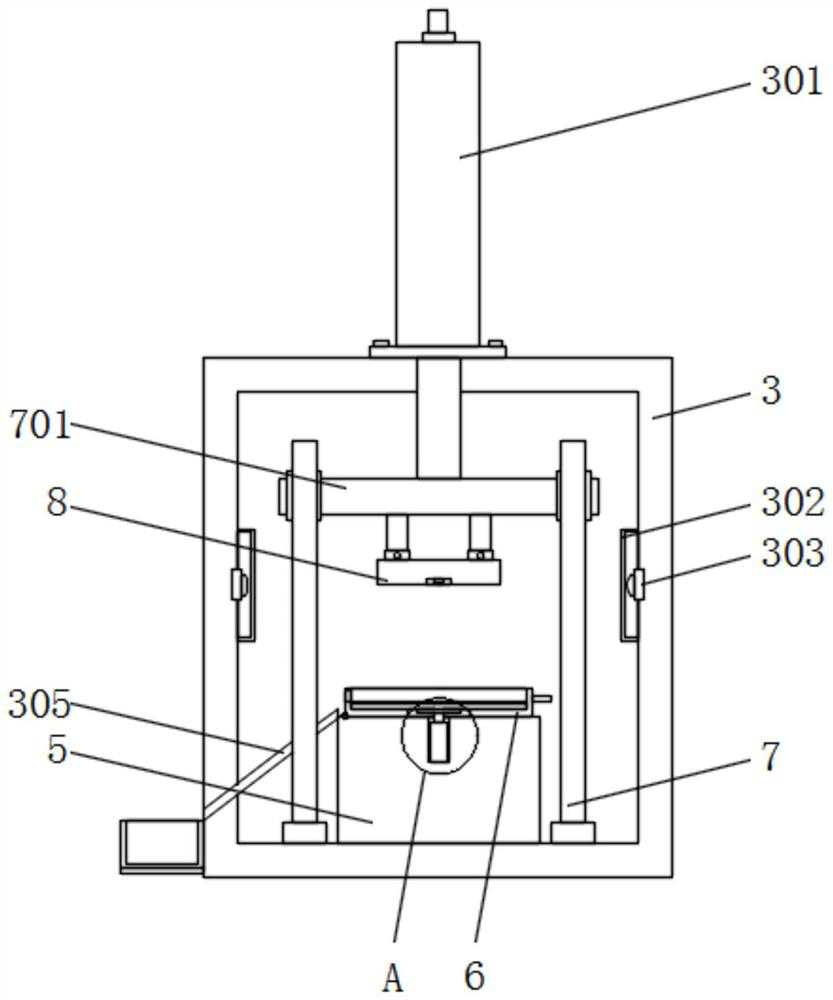 Concrete member compressive strength detection equipment and detection method thereof