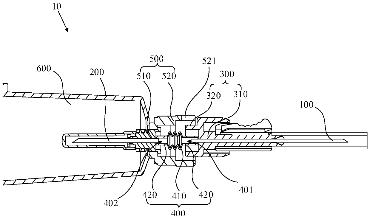 Flexible blood sampling device and rigid blood sampling device