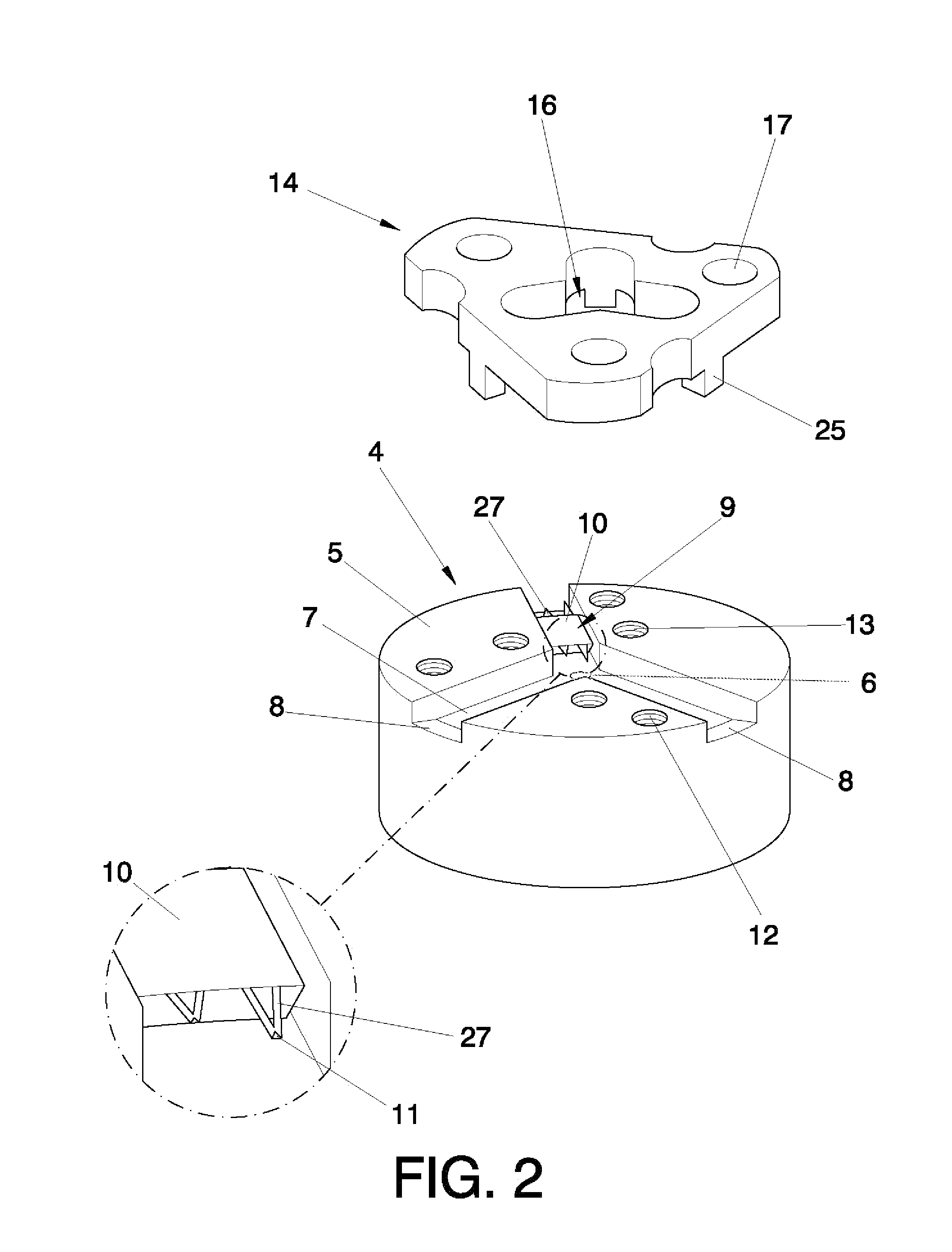 Apparatus and method for the functionalisation of afm tips