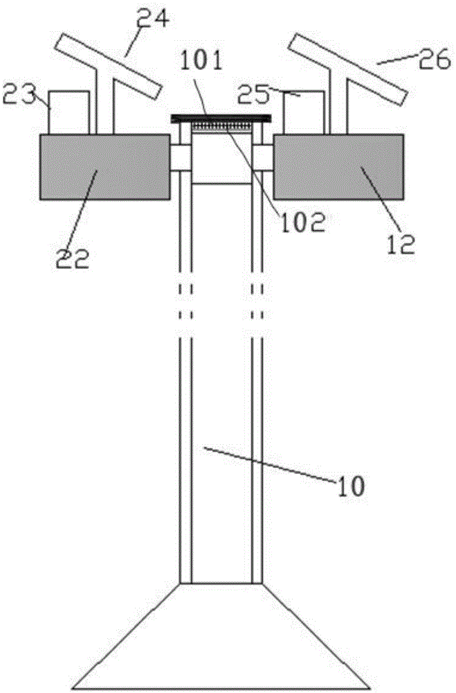 Power supply device employing solar panel