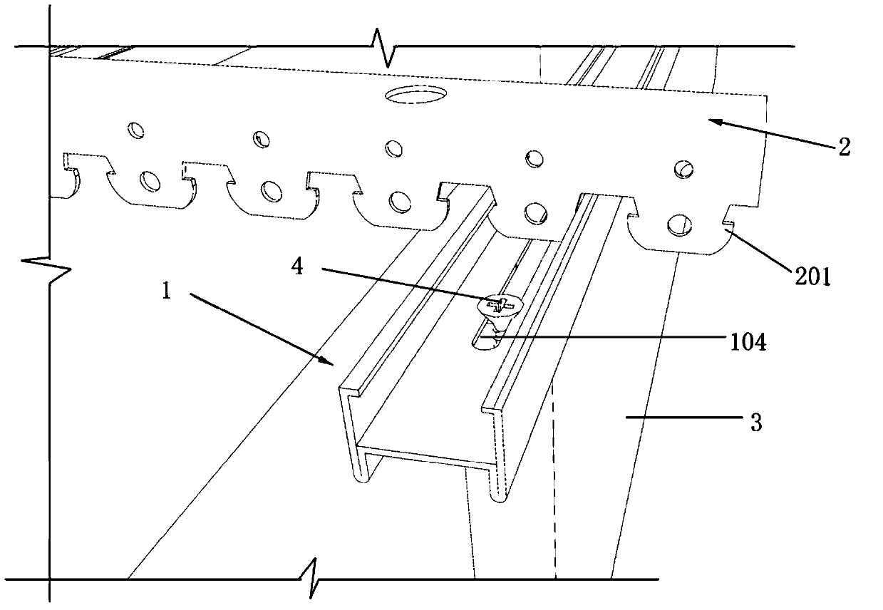 A sound-absorbing ceiling system