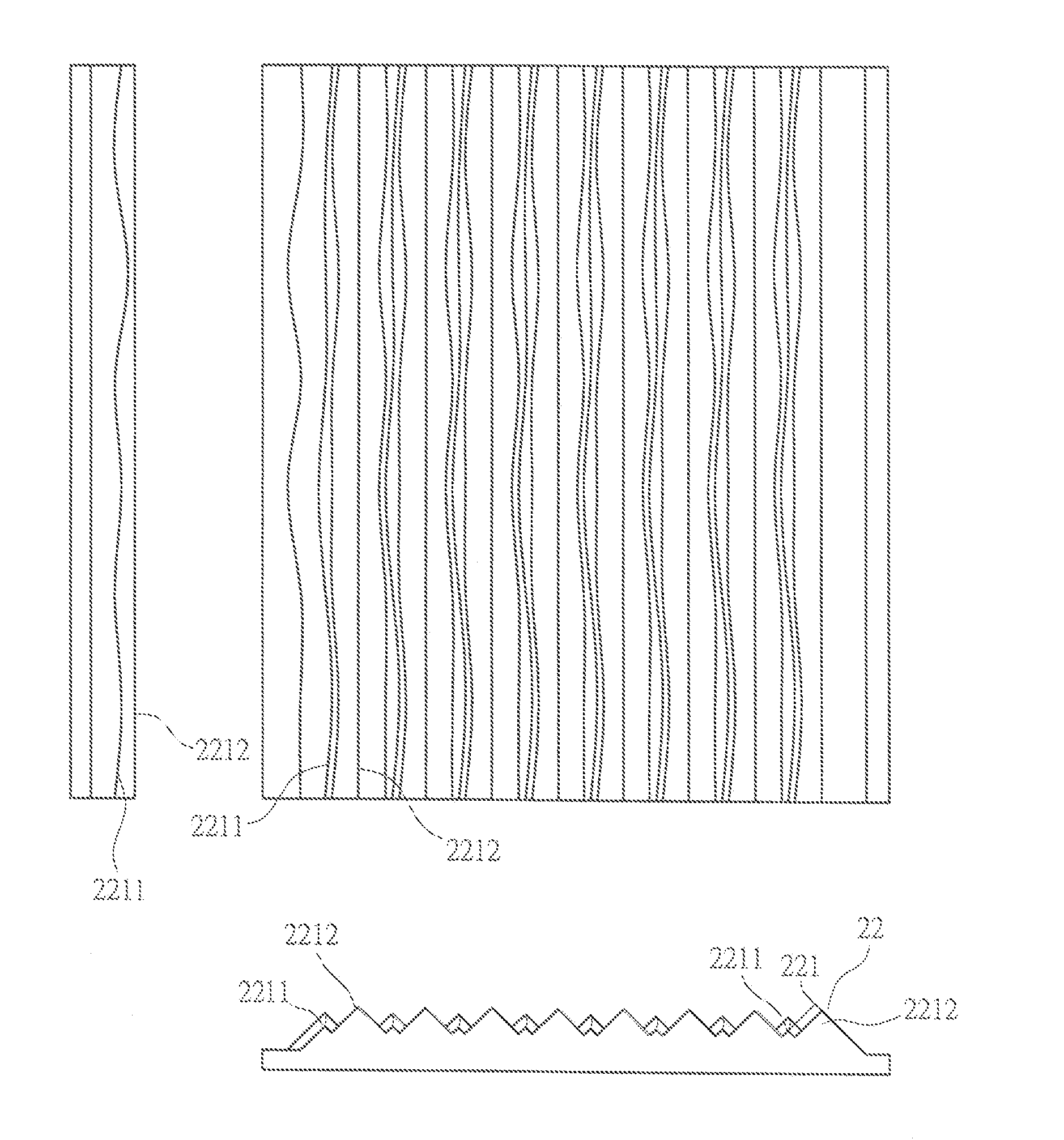 Structure of optic film