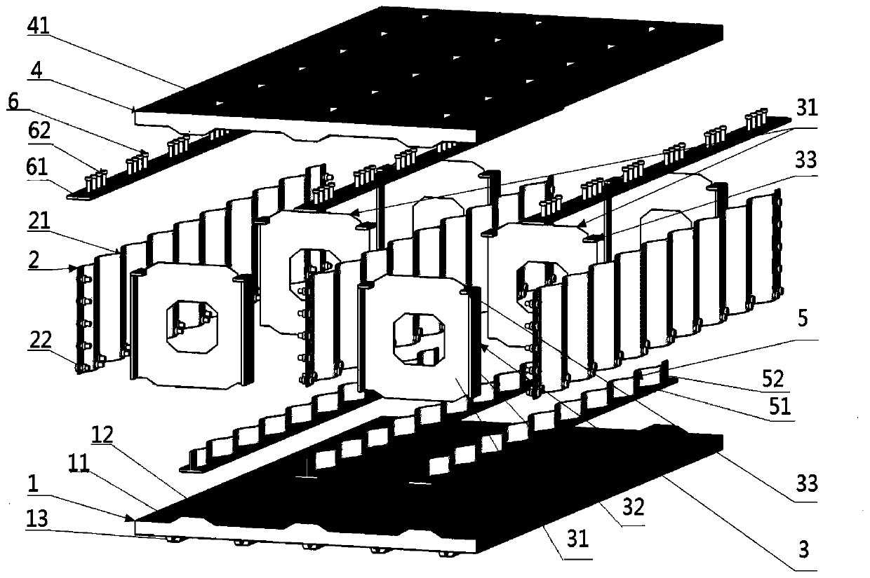 Prefabricated prestressed composite box girder