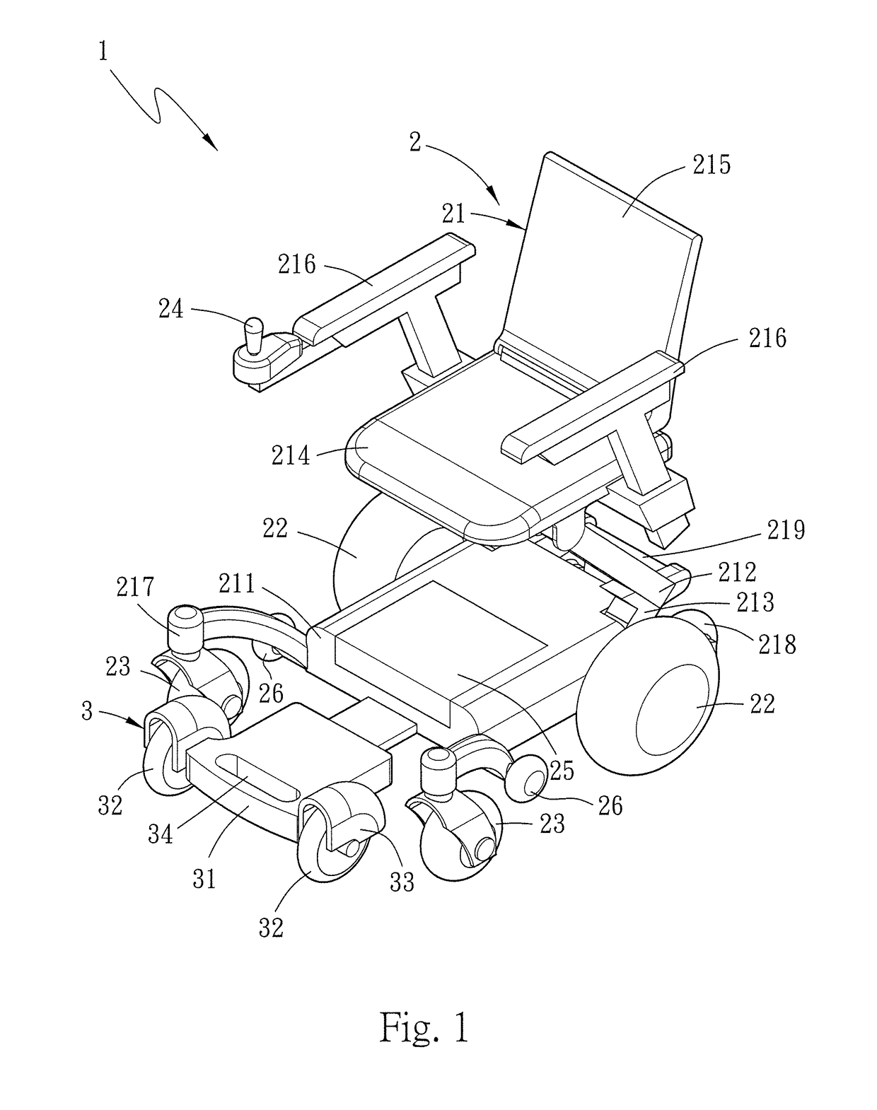 Handy type electric carriage