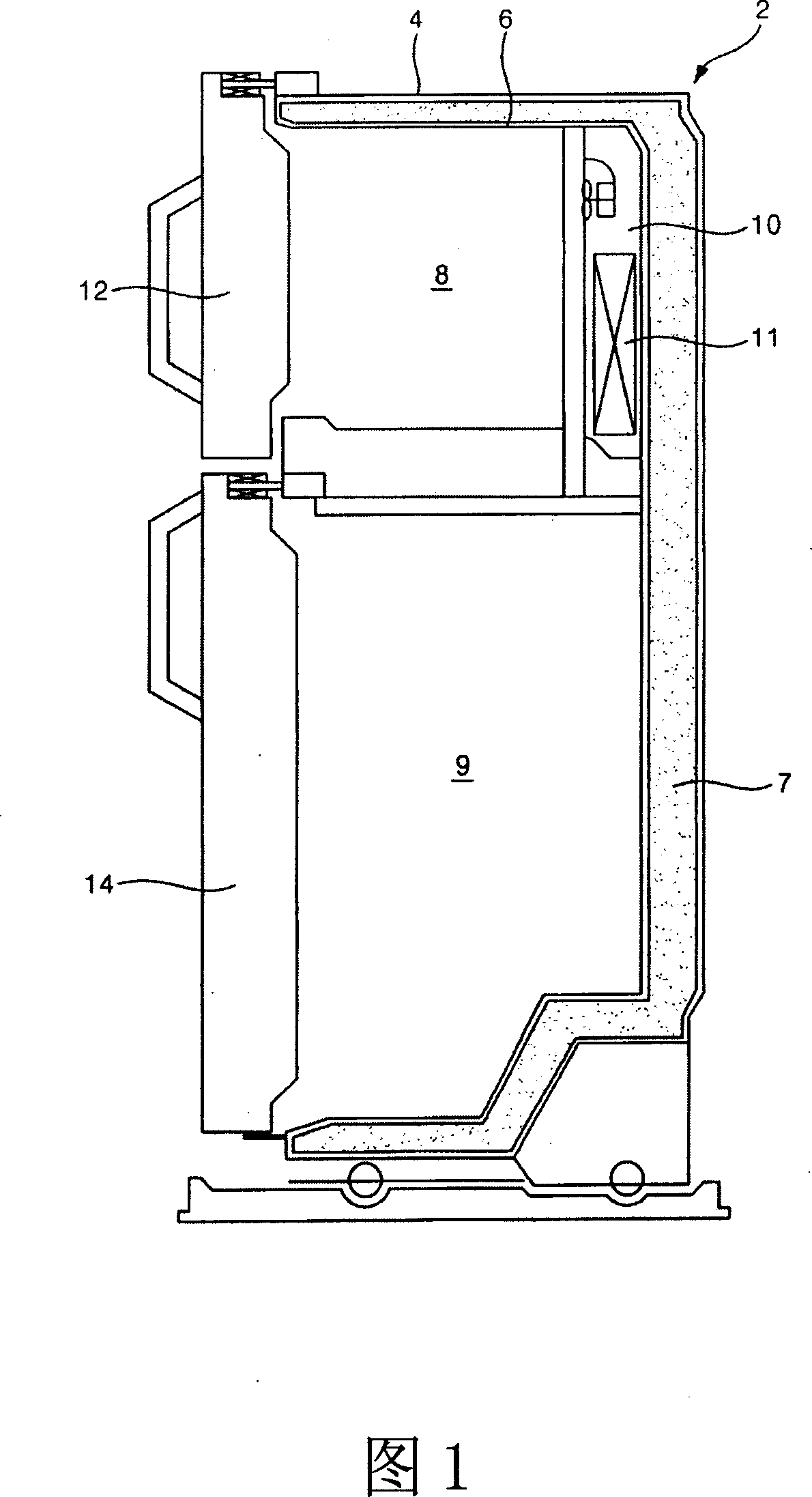 Door pipeline assembly of refrigerator