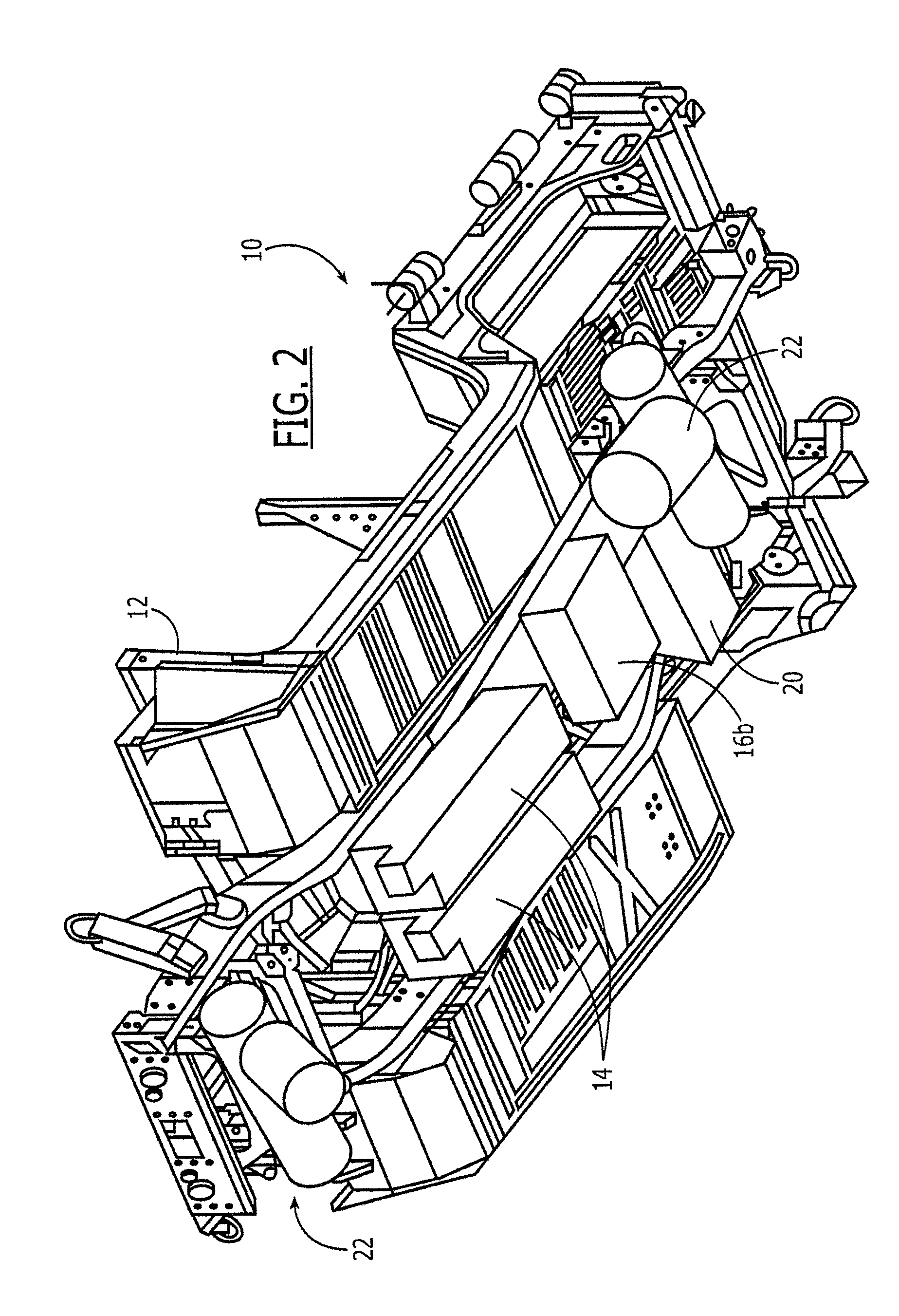 Modular vehicle and associated method of construction
