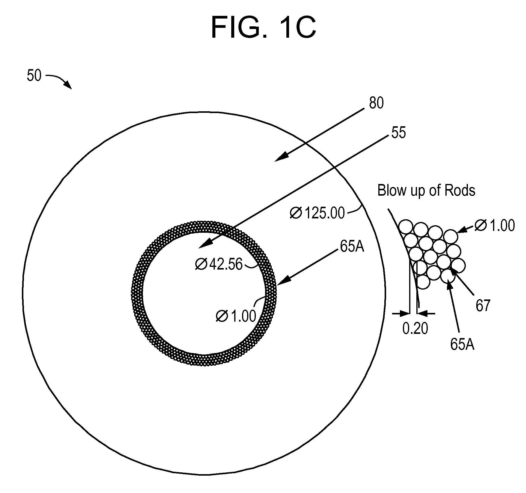 Optical fiber and a method for making such