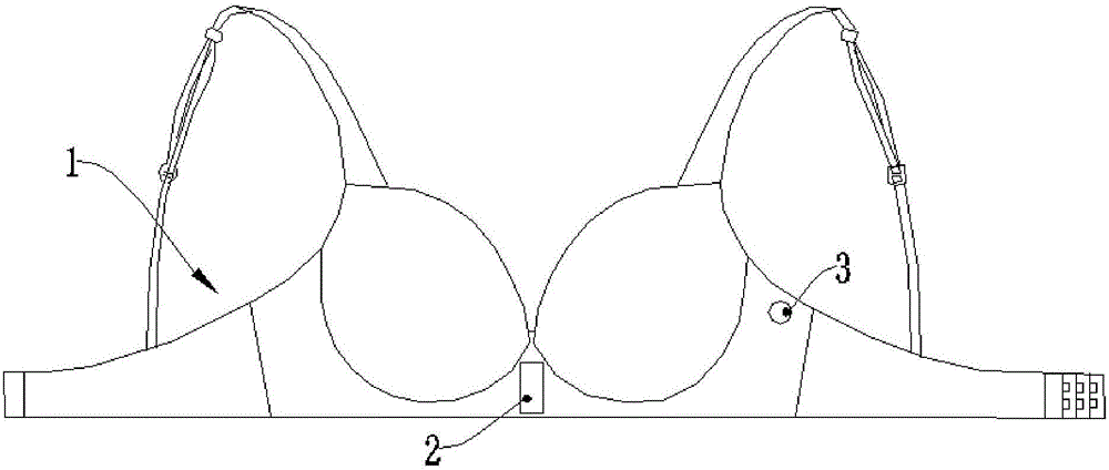 Smart bra for measuring and analyzing female basal body temperature and control method thereof