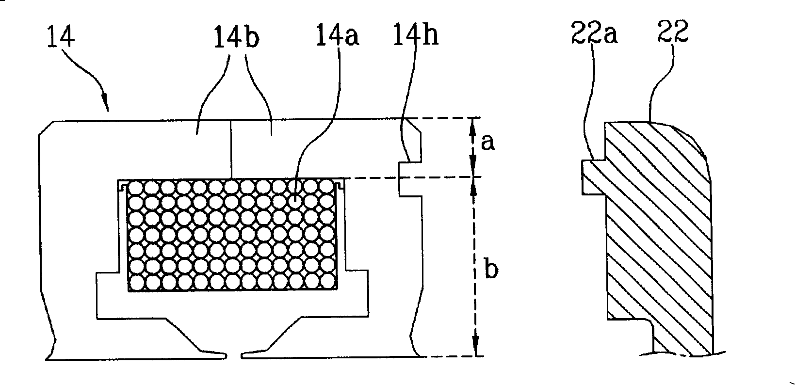 Electric machine fixation structure of linear compressor